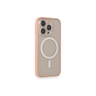 Apple İphone 14 Pro Max Kılıf Grand Magneticsafe Kapak - Pembe