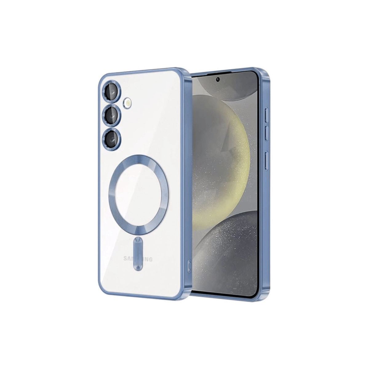 Samsung Galaxy S23 Plus Kılıf Kross Magneticsafe Kapak - Sierra Blue