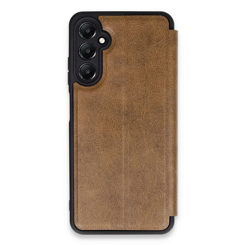 Samsung Galaxy A05s Kılıf Flip Cover - Taba