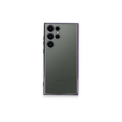 Samsung Galaxy S24 Ultra Kılıf Razer Lensli Silikon - Siyah