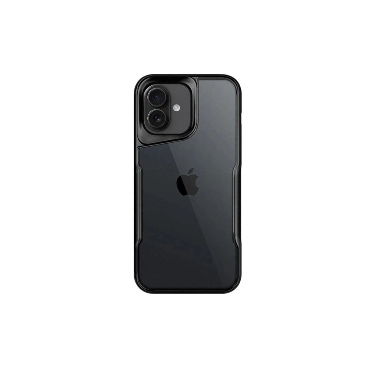 Apple İphone 16 Plus Kılıf Boyi Silikon Kapak - Siyah