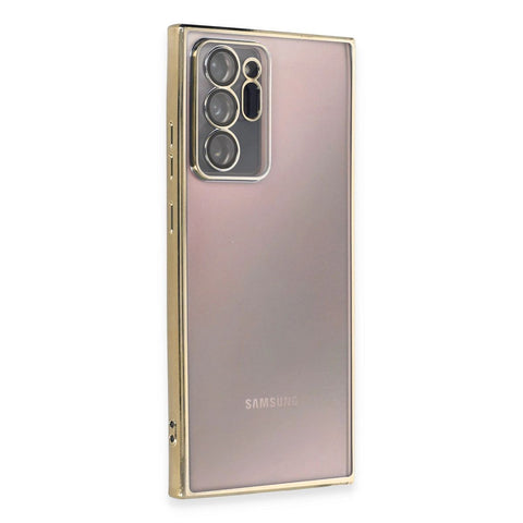 Samsung Galaxy Note 20 Ultra Kılıf Razer Lensli Silikon