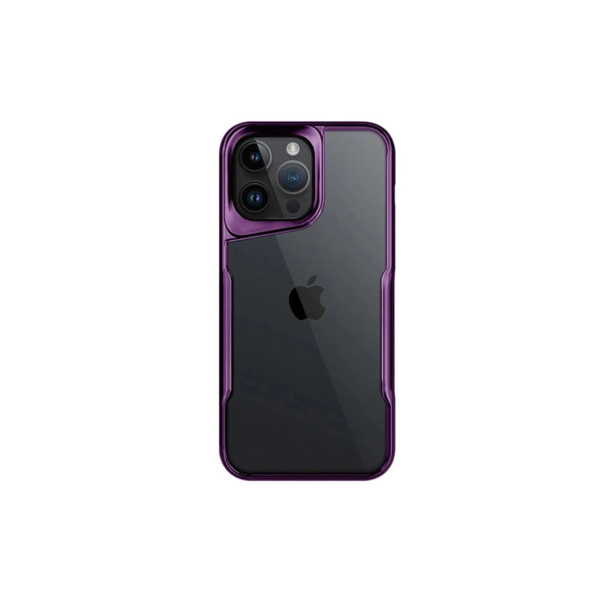 Apple İphone 16 Pro Max Kılıf Boyi Silikon Kapak - Derin Mor