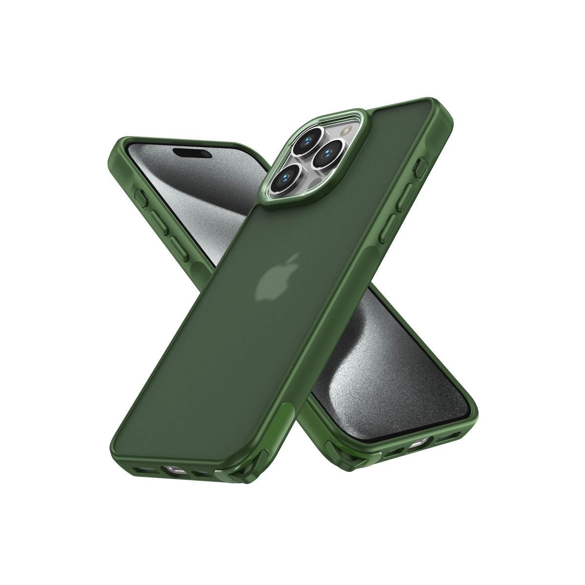 Apple İphone 12 Pro Max Kılıf Elegant Kapak - Yeşil