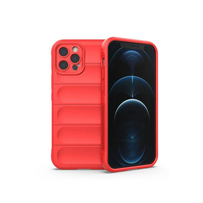 Apple İphone 12 Pro Kılıf Optimum Silikon - Kırmızı
