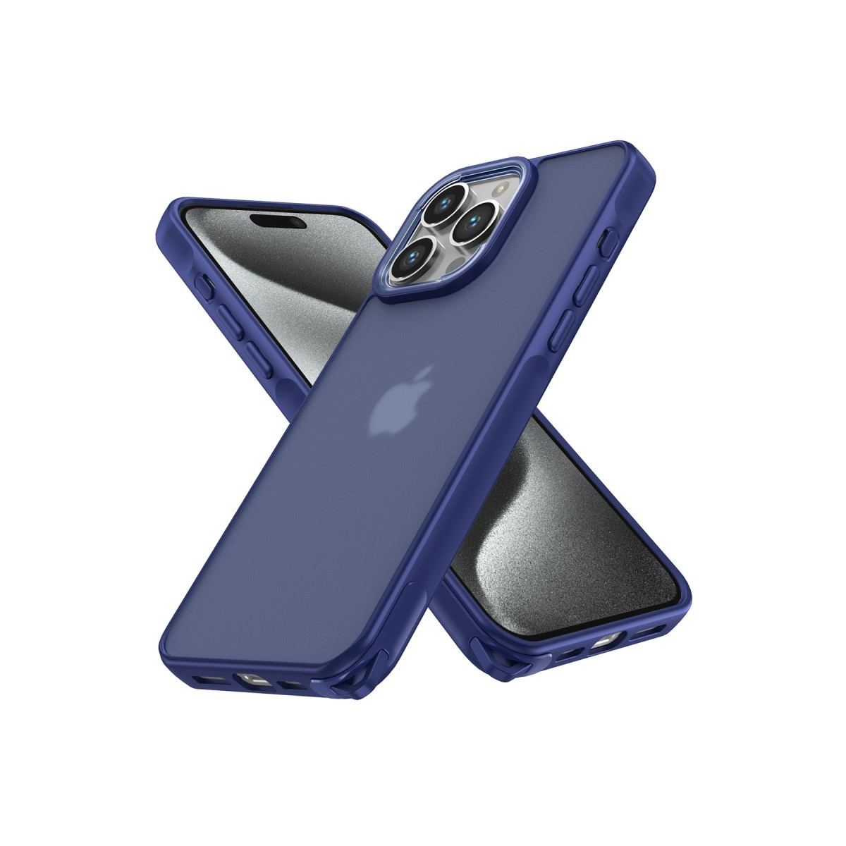 Apple İphone 14 Pro Kılıf Elegant Kapak - Lacivert
