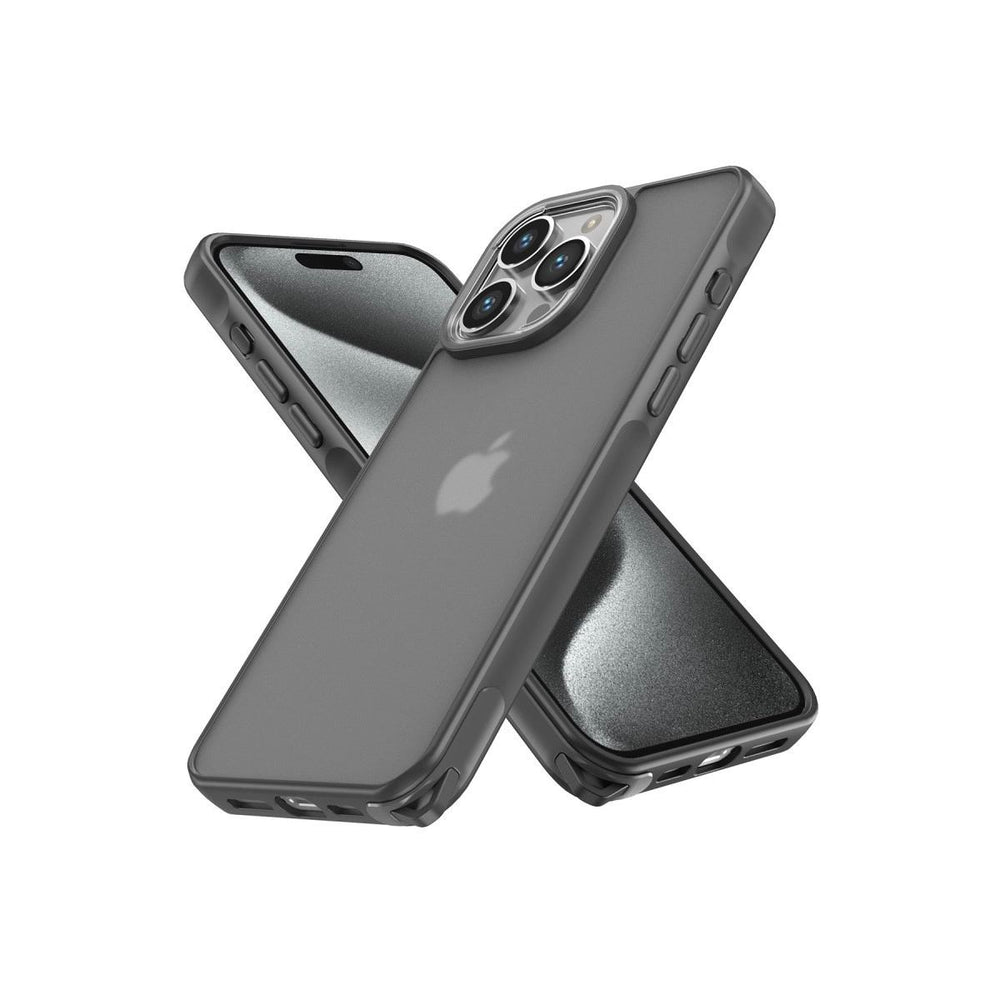 Apple İphone 14 Pro Kılıf Elegant Kapak - Titan Gri