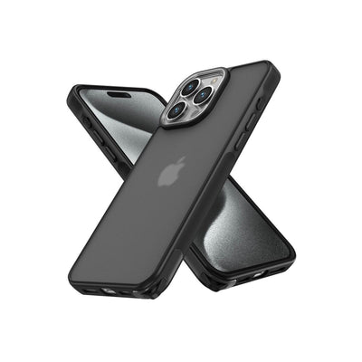 Apple İphone 15 Pro Max Kılıf Elegant Kapak - Siyah