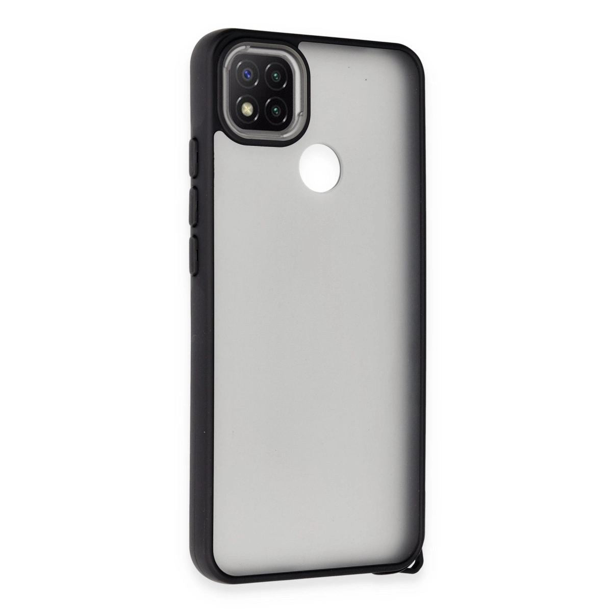 Xiaomi Redmi 9c Kılıf Elegant Kapak - Siyah