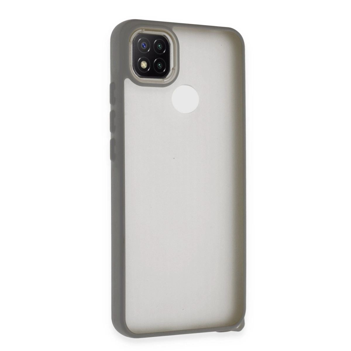 Xiaomi Redmi 9c Kılıf Elegant Kapak - Titan Gri