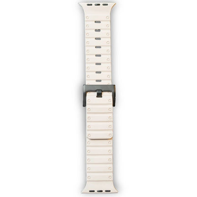Apple Watch 42mm Magnus Mıknatıslı Silikon Kordon (saat Değildir) - Yıldız Işığı