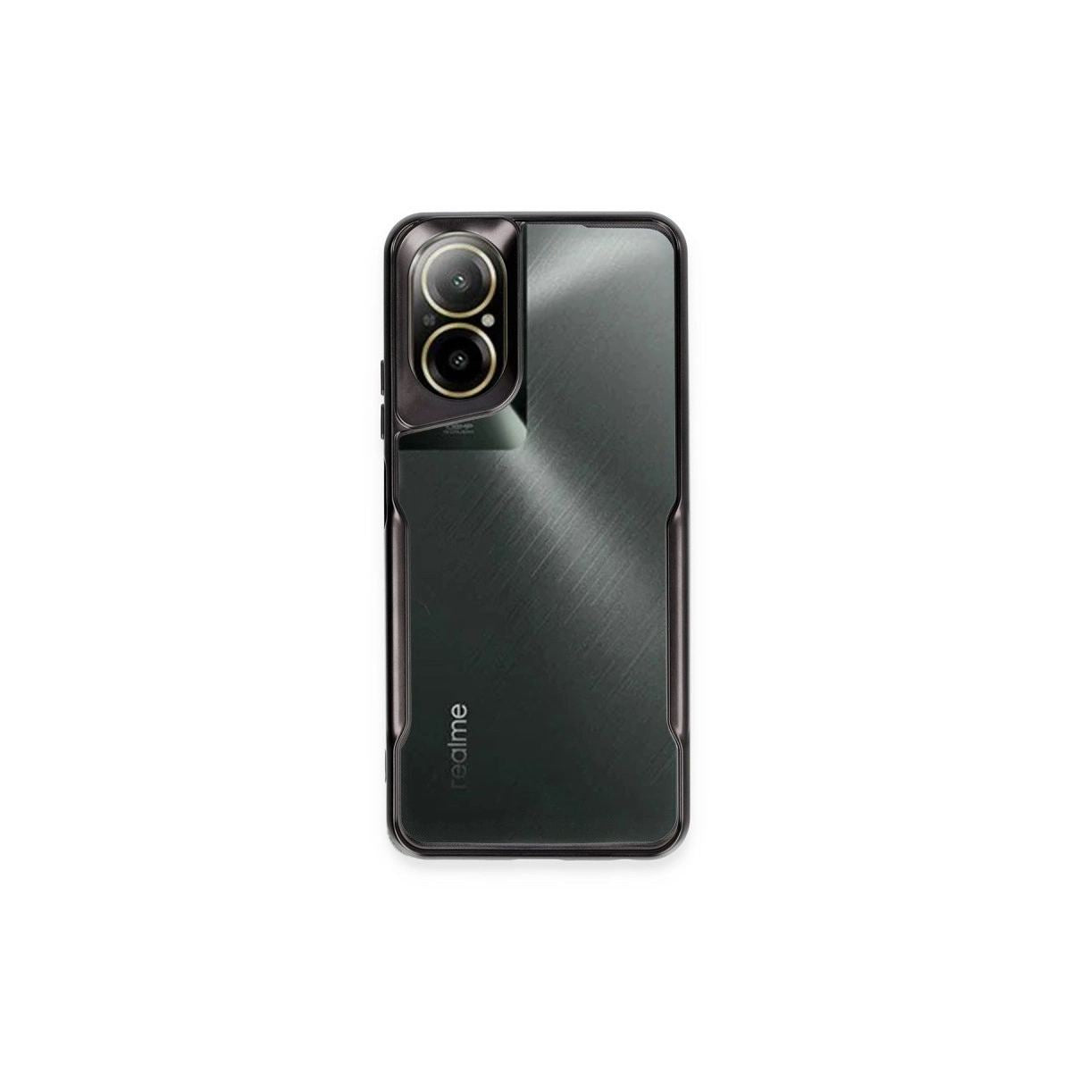 Realme 12 Lite Kılıf Boyi Silikon Kapak - Siyah