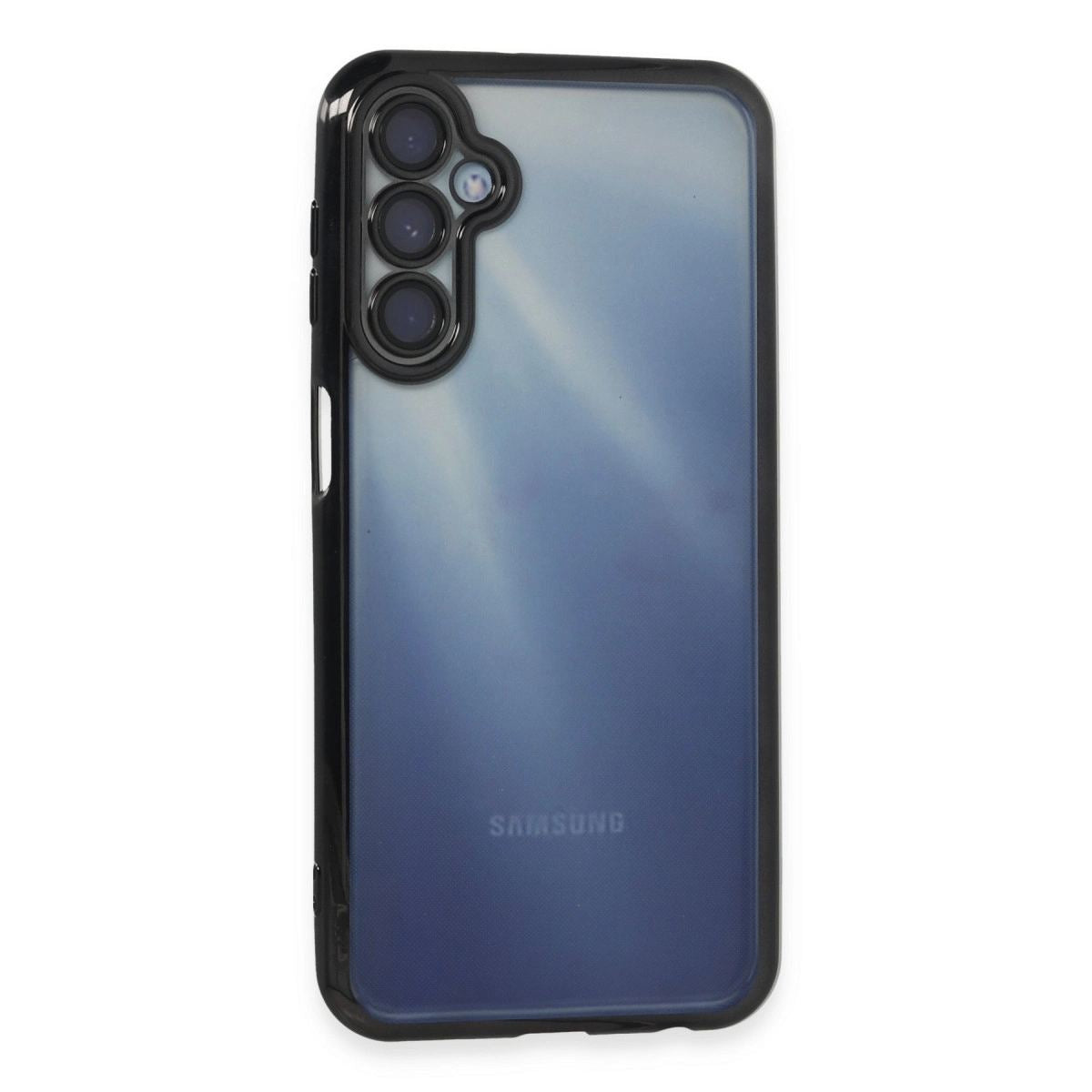 Samsung Galaxy A25 5g Kılıf Razer Lensli Silikon - Siyah