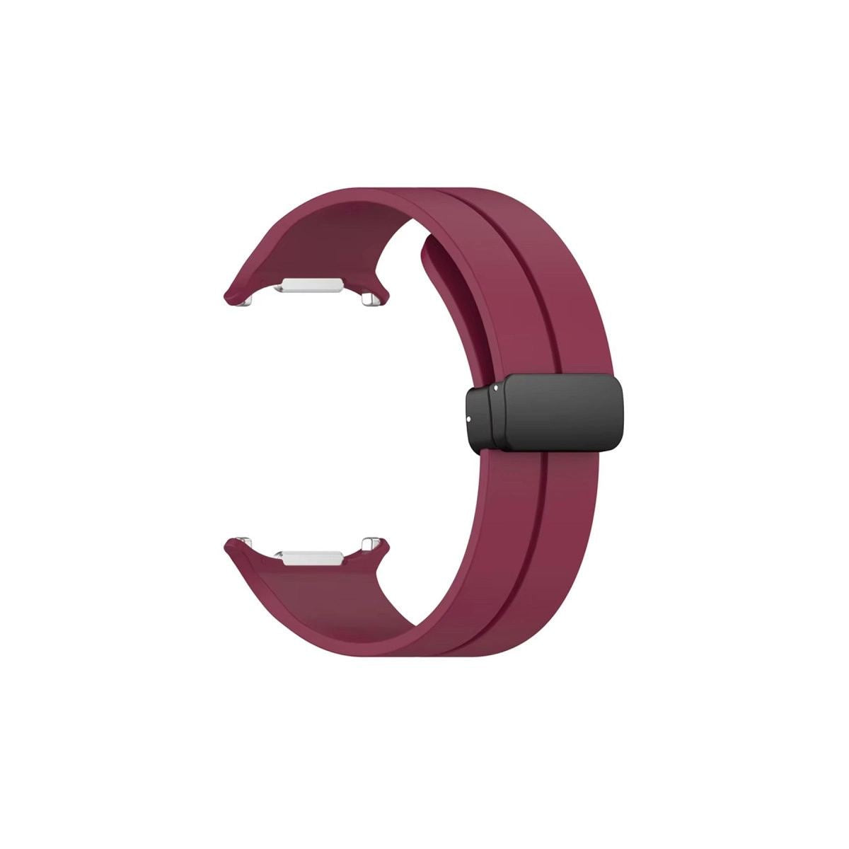 Watch 7 Ultra Kr418 Tender Silikon Kordon - Bordo