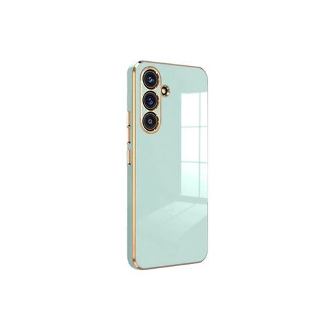 Samsung Galaxy S24 Fe Kılıf Volet Silikon - Açık Yeşil