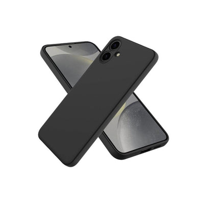 Samsung Galaxy A06 Kılıf First Silikon - Siyah