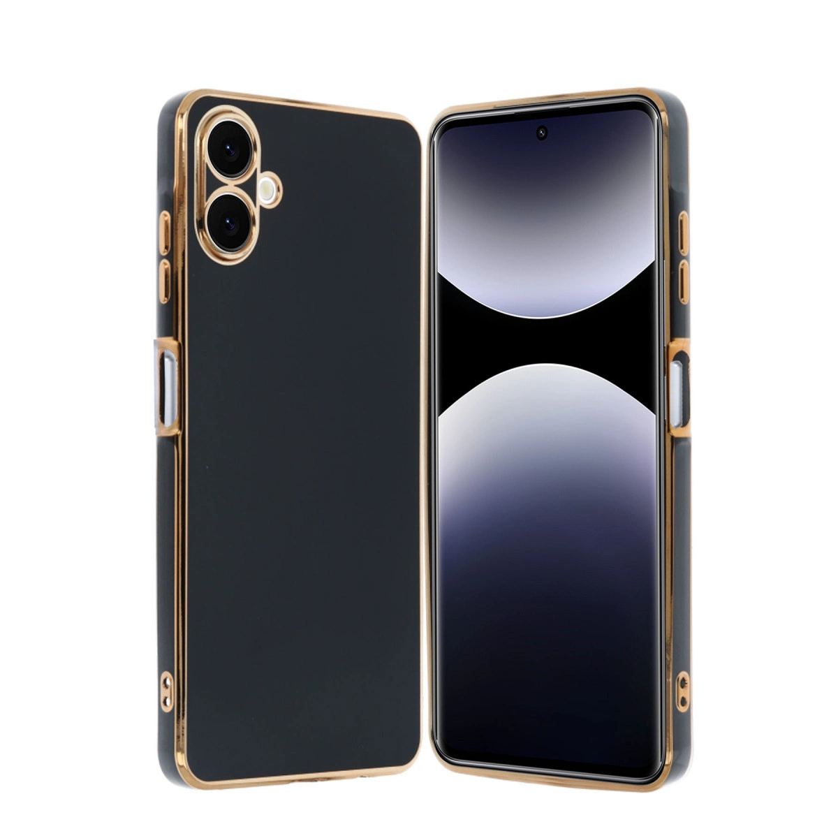 Samsung Galaxy A06 Kılıf Volet Silikon - Siyah