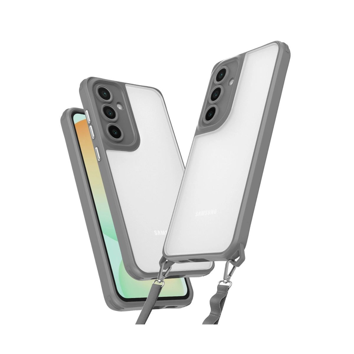 Samsung Galaxy A35 5g Kılıf Penta Silikon Kılıf - Titan Gri