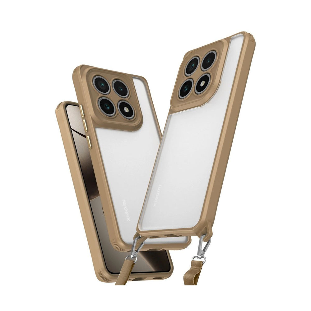 Xiaomi Mi 14t Pro Kılıf Penta Silikon Kılıf - Çöl Titanyum