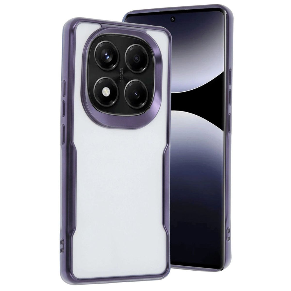 Xiaomi Redmi Note 14 Pro 5g Kılıf Boyi Silikon Kapak - Derin Mor