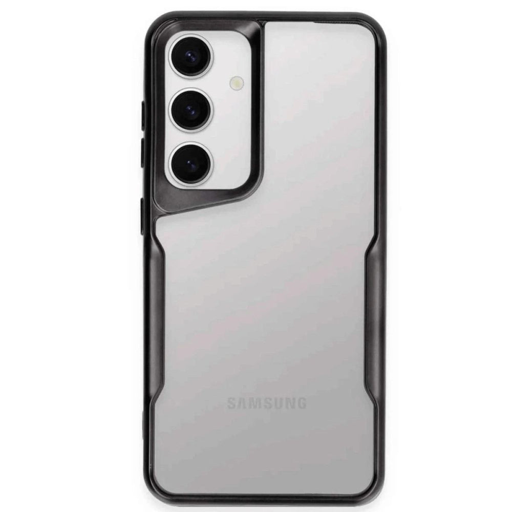Samsung Galaxy S25 Kılıf Boyi Silikon Kapak - Siyah