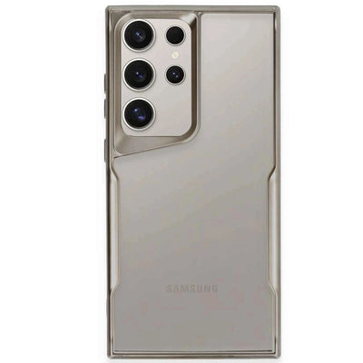 Samsung Galaxy S25 Ultra Kılıf Boyi Silikon Kapak - Titan Gri