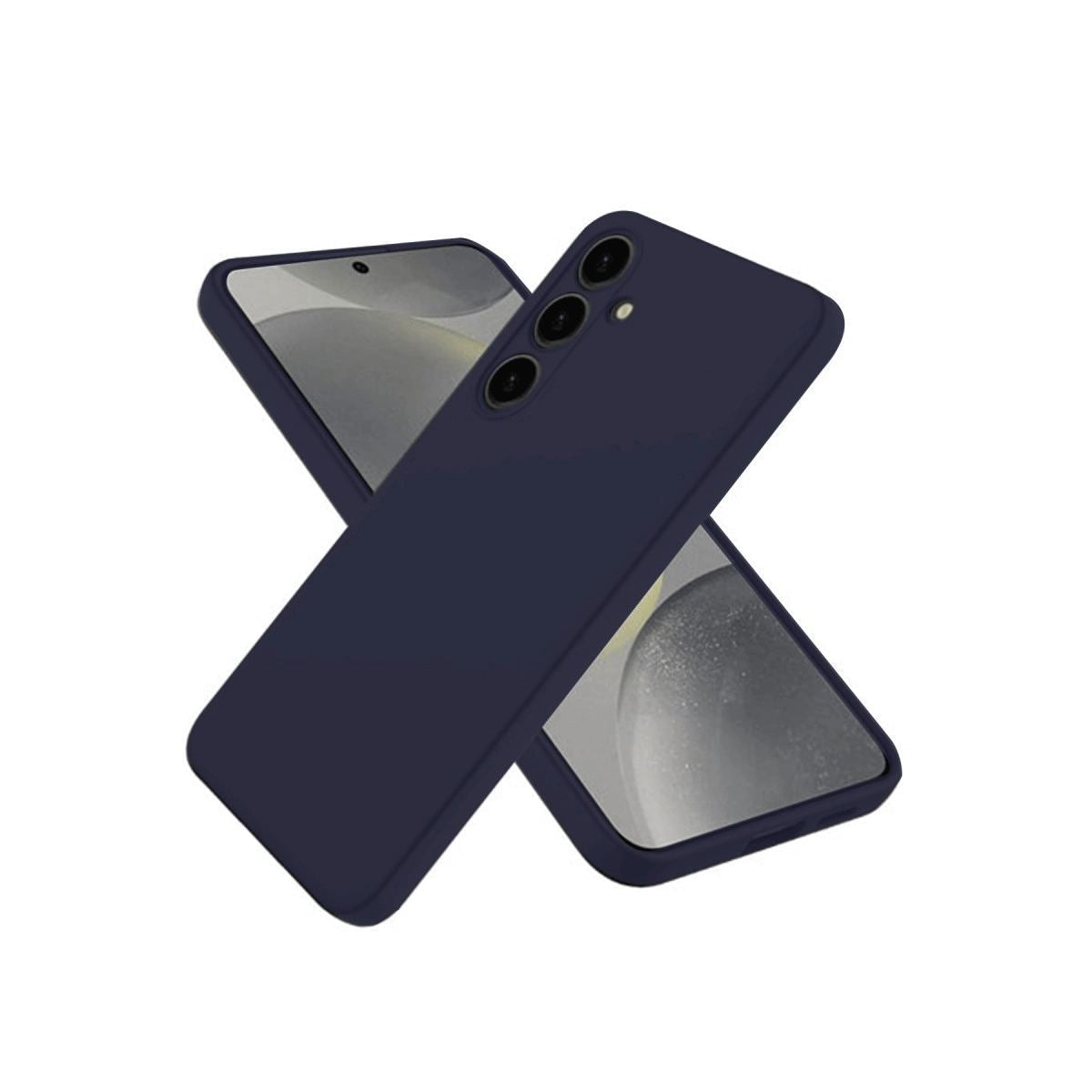 Samsung Galaxy A26 Kılıf Nano İçi Kadife Silikon - Lacivert