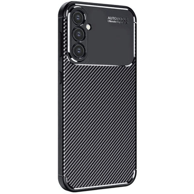 Samsung Galaxy A26 Kılıf Auto Focus Karbon Kapak - Siyah
