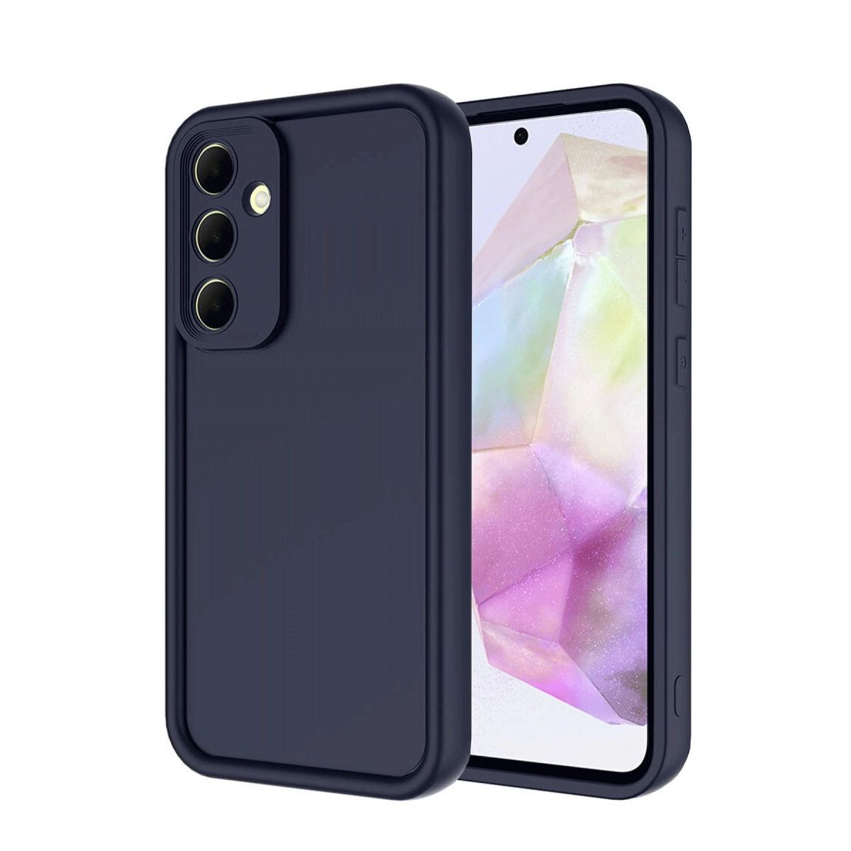 Samsung Galaxy A36 Kılıf Viera Silikon - Lacivert