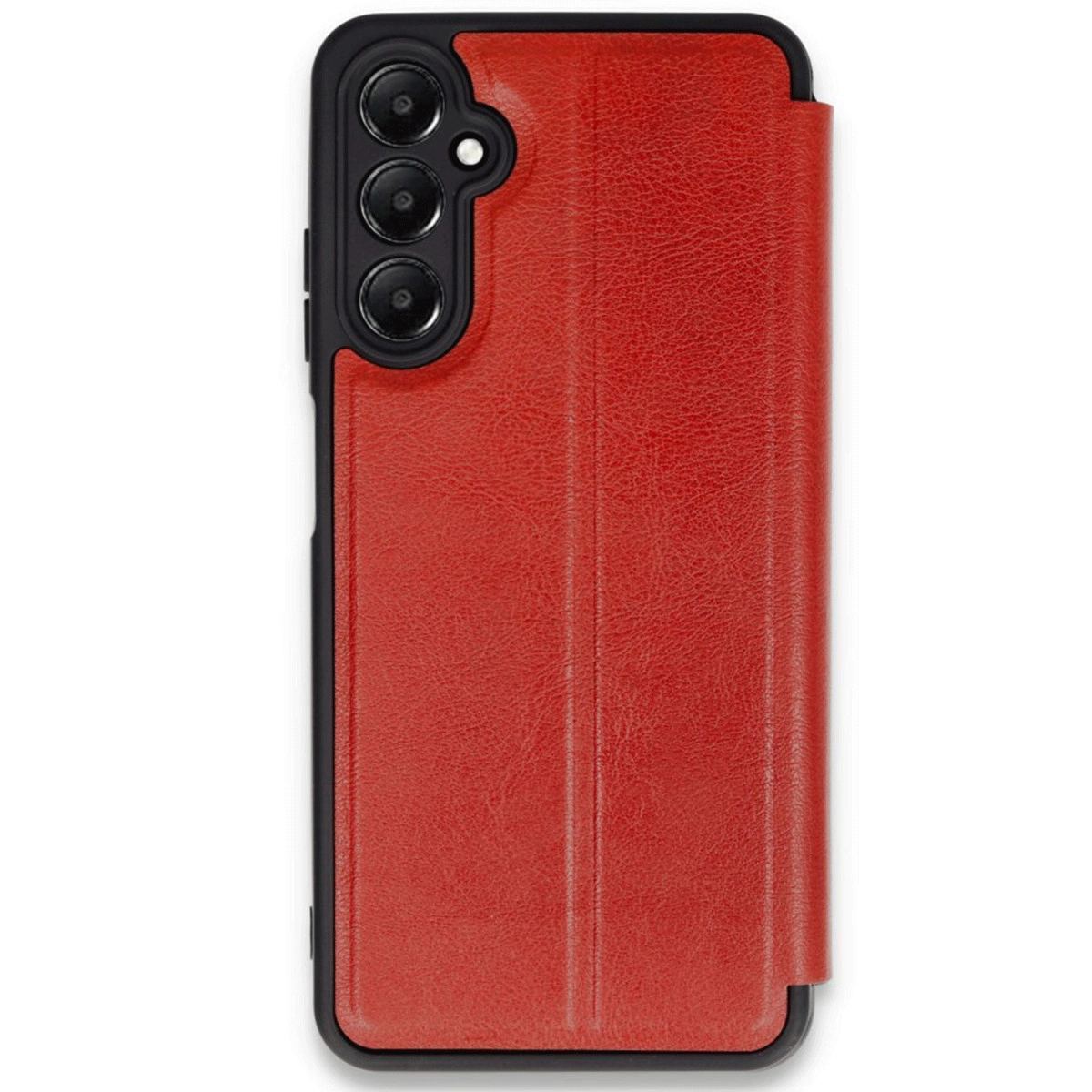 Samsung Galaxy A36 Kılıf Flip Cover - Kırmızı