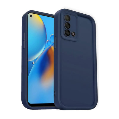 Oppo A74 4g Kılıf Viera Silikon - Lacivert