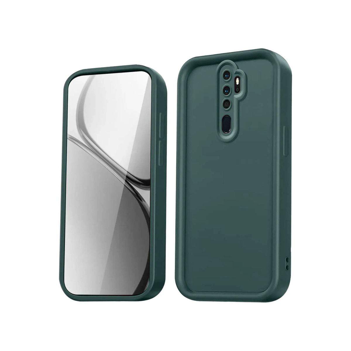 Xiaomi Redmi Note 8 Pro Kılıf Viera Silikon - Koyu Yeşil