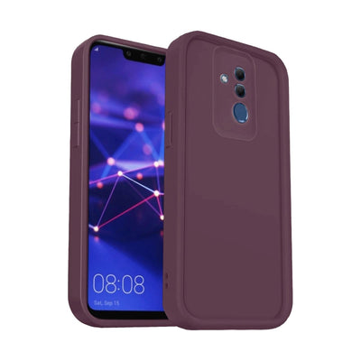 Huawei Mate 20 Lite Kılıf Viera Silikon - Mürdüm