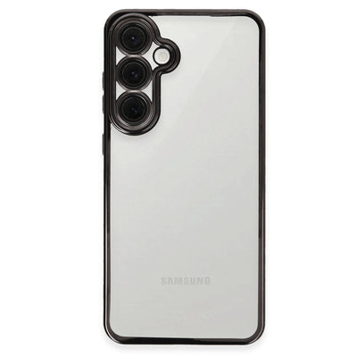 Samsung Galaxy S24 Fe Kılıf Razer Lensli Silikon - Siyah