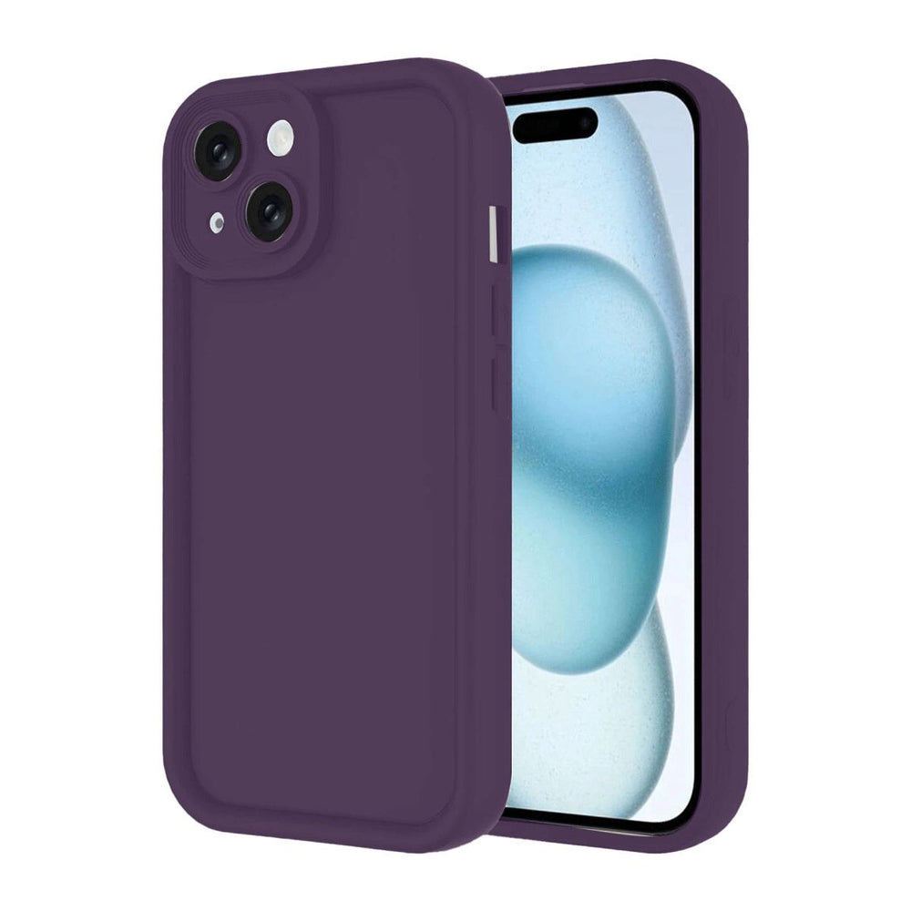 Apple İphone 14 Kılıf Viera Silikon - Mor