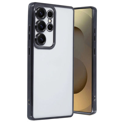 Samsung Galaxy S25 Ultra Kılıf Razer Lensli Silikon - Siyah