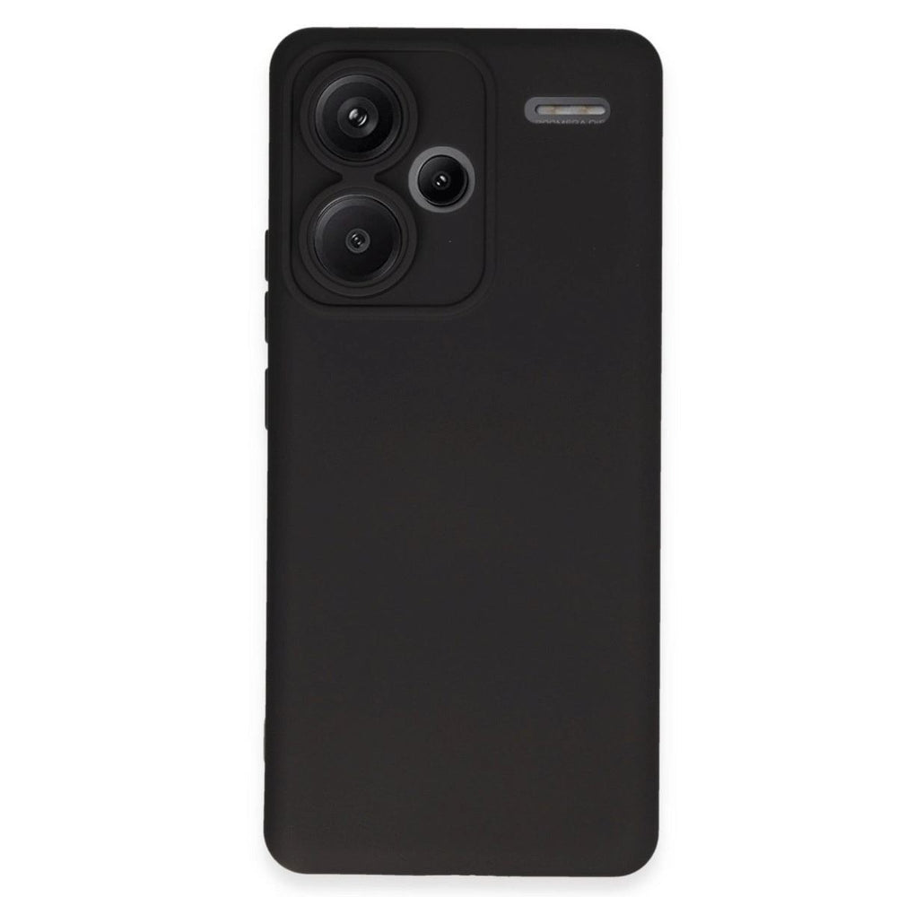 Xiaomi Redmi Note 13 Pro Plus Kılıf Nano İçi Kadife Silikon - Siyah