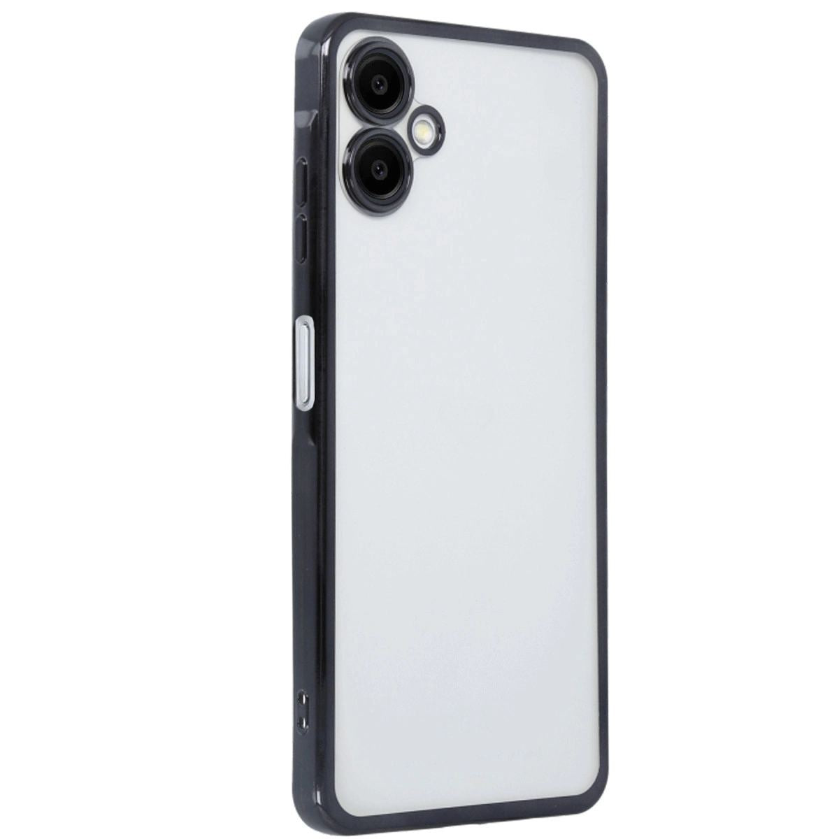 Samsung Galaxy A06 Kılıf Razer Lensli Silikon - Siyah