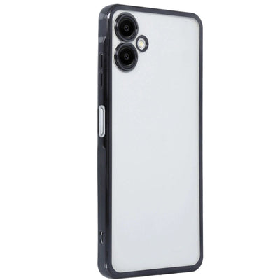 Samsung Galaxy A06 Kılıf Razer Lensli Silikon - Siyah