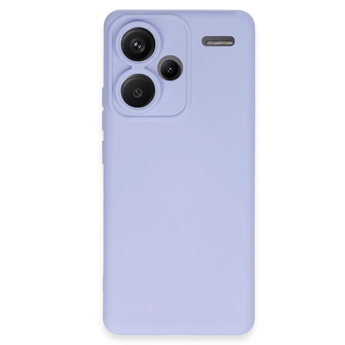 Xiaomi Redmi Note 13 Pro Plus Kılıf Nano İçi Kadife Silikon - Lila