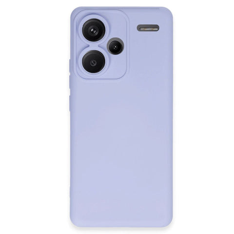 Xiaomi Redmi Note 13 Pro Plus Kılıf Nano İçi Kadife Silikon - Lila