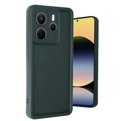 Xiaomi Redmi Note 14 4g Kılıf Viera Silikon - Koyu Yeşil