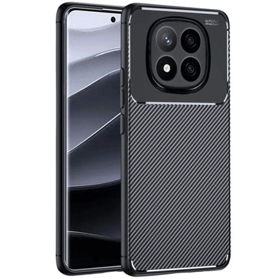 Xiaomi Redmi Note 14 Pro 4g Kılıf Auto Focus Karbon Kapak - Siyah