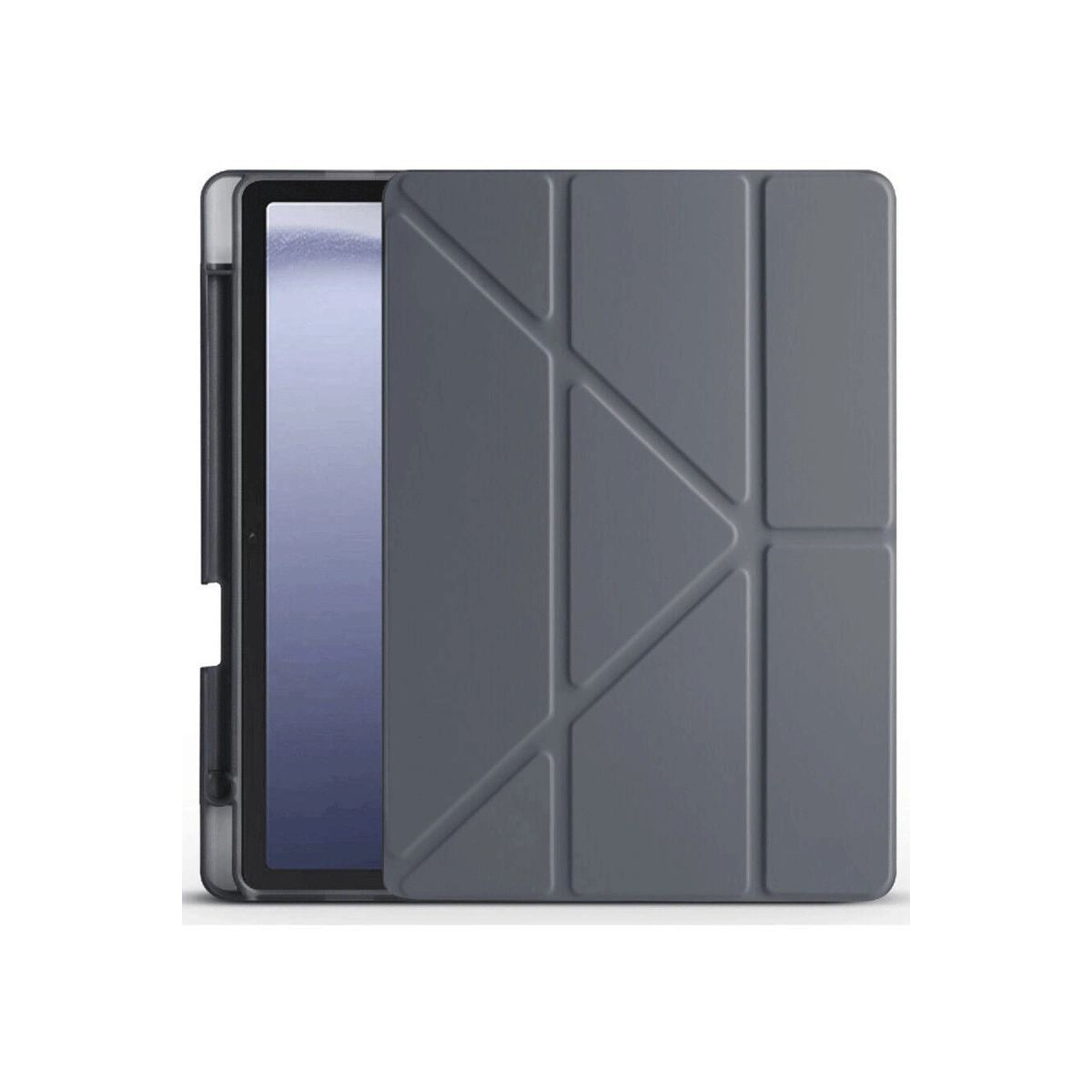 Newface Xiaomi Redmi Pad Pro 12.1 Kılıf Kalemlikli Mars Tablet Kılıfı - Koyu Gri