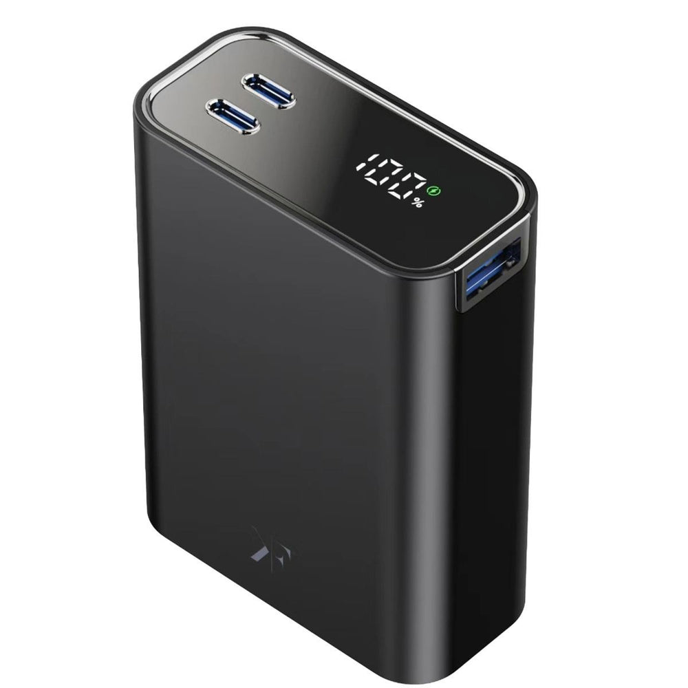 Pw501 20.000 Mah Dijital Göstergeli 2 Adet 45w Type-c Ve 22.5w Usb Çıkışlı Şarj Pd Hızlı Şarj Powerbank - Siyah