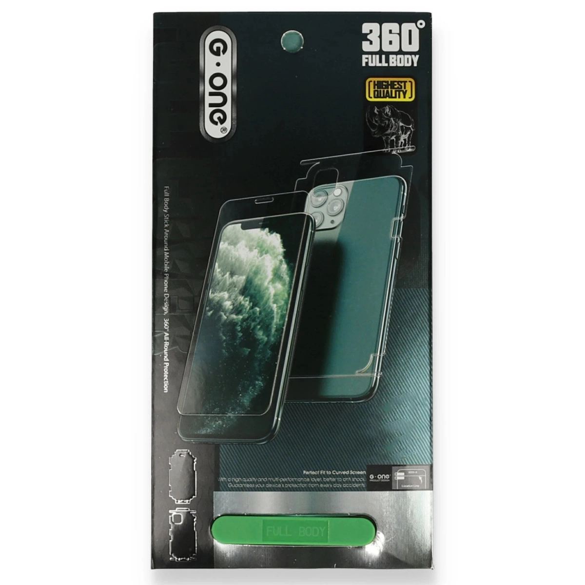 Apple İphone 16 Pro 360 Mat Full Body Arka Koruyucu