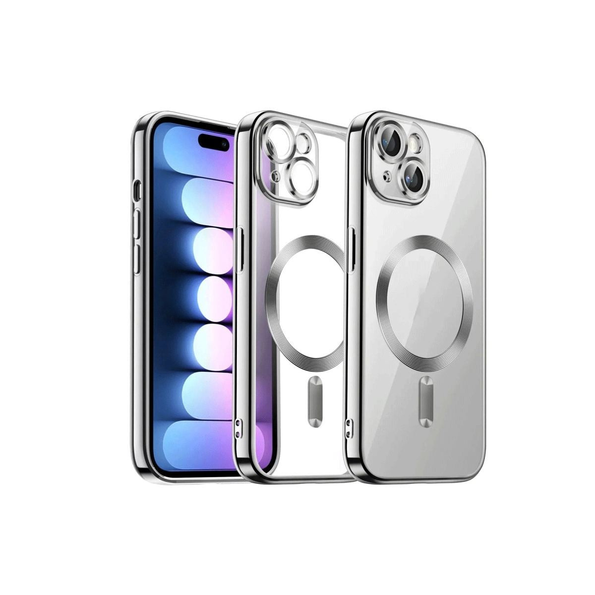 Apple İphone 14 Kılıf Kross Magneticsafe Kapak - Titan Gri