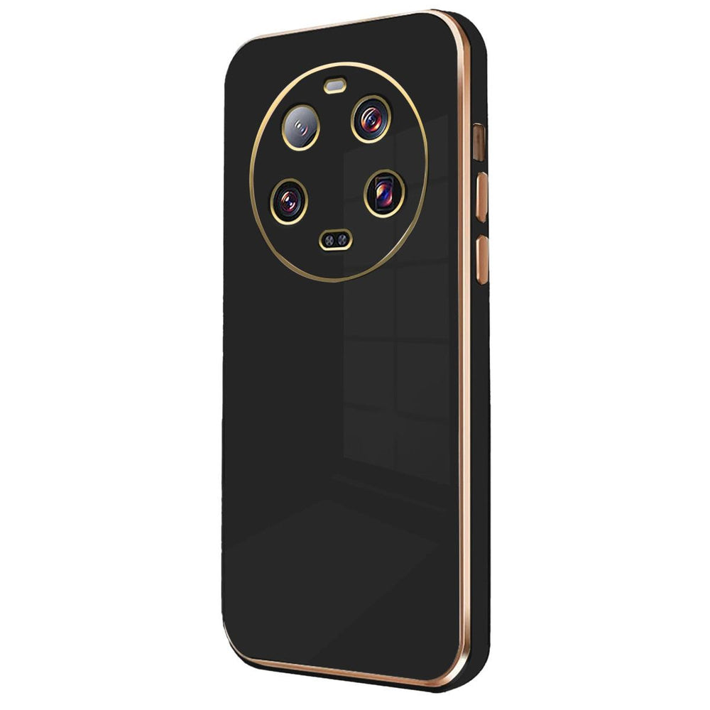 Xiaomi Mi 14 Ultra Kılıf Volet Silikon - Siyah
