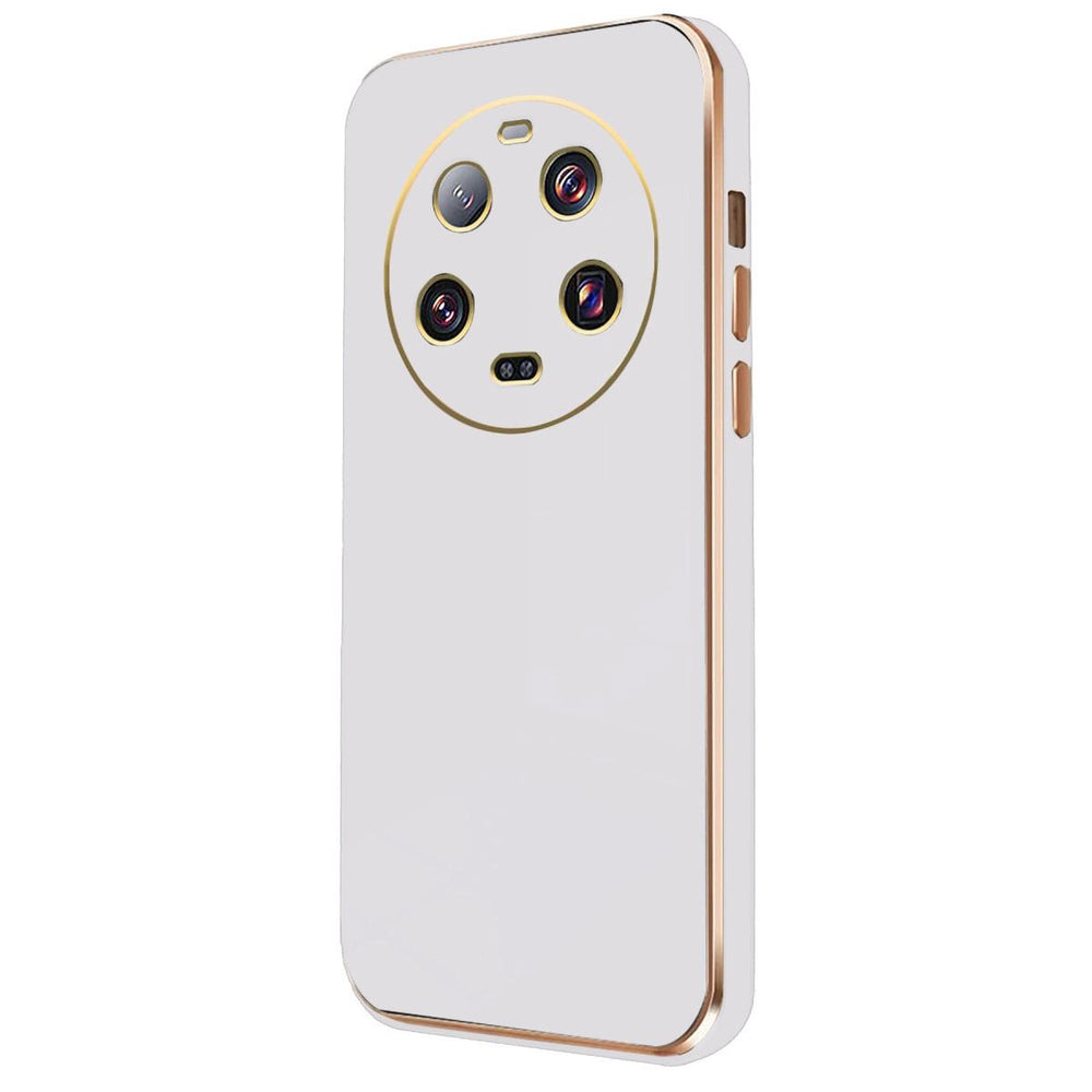 Xiaomi Mi 14 Ultra Kılıf Volet Silikon - Beyaz