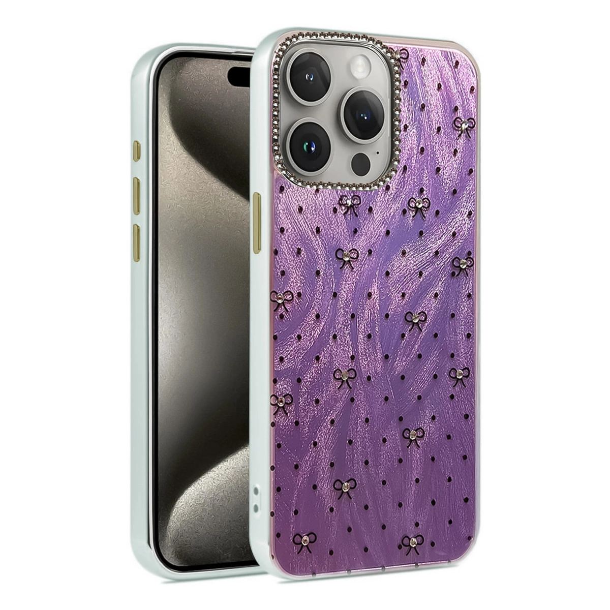Apple İphone 14 Pro Kılıf Blade Aynalı Desenli Kapak - Desen 2